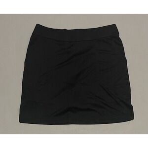FJ FootJoy Skort Womens Size Medium Black Golf Athletic Performance Tennis Skirt